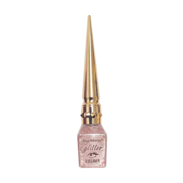 Kiss Beauty Color Glitter Liquid Eyeliner اي لاينر جليتر - الصورة 4