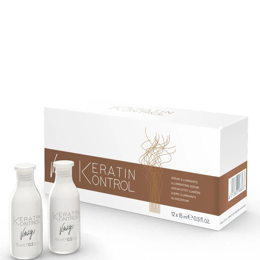 Vitalitys Keratin Kontrol Illuminating Serum 12 x 15 ml سيروم فيتاليتي كيراتين كونترول