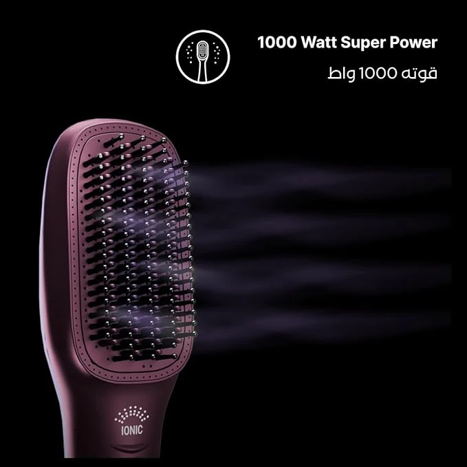 Ionic Hair Dryer and Styling Brush فرشاة تصفيف الشعر - الصورة 2