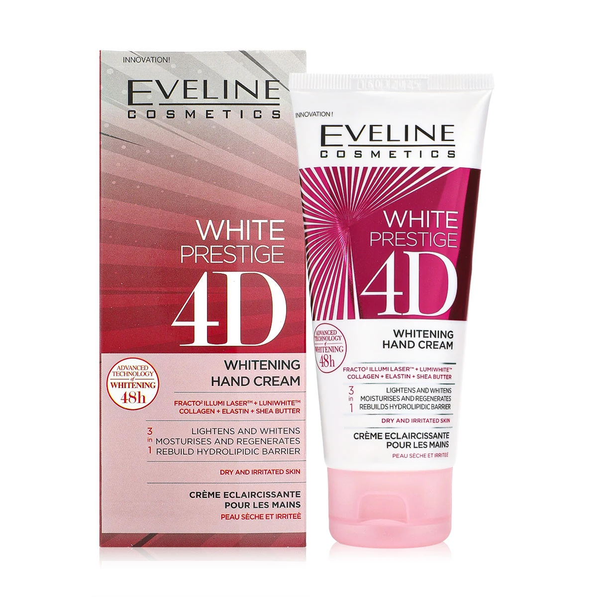 White Prestige 4D Whitening Hand Cream كريم التبييض وايت بريستيج 4 دي لليدين
