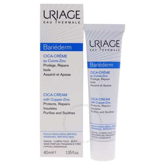 URIAGEBariederm Cica-Creme by for Unisex - 40 ML يوريج كريم باريدرم سيكا للجنسين