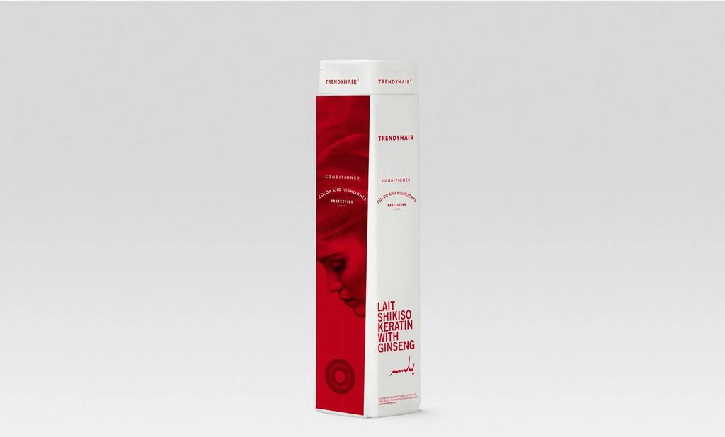 TRENDY HAIR SHIKISO KERATIN & GINSENG 300 ML تريندي هير شيكيسو كيراتين مع بلسم الجينسنغ