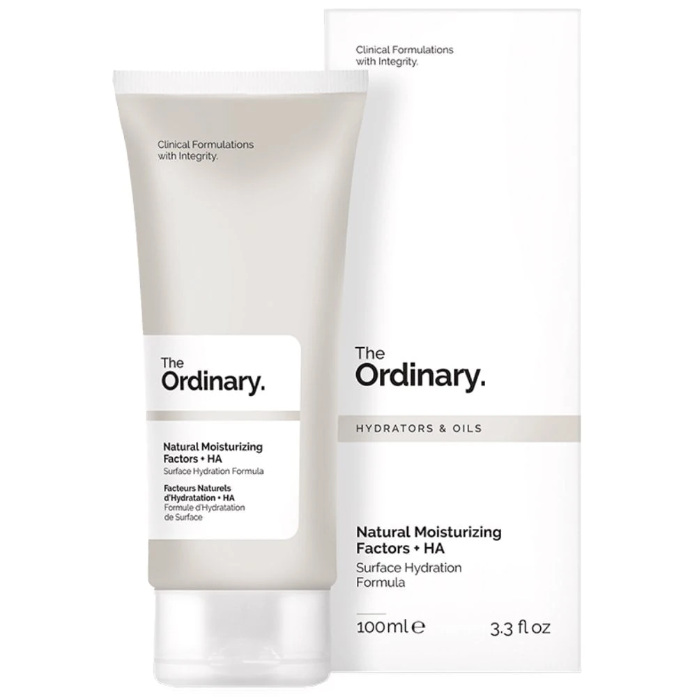 THE ORDINARY NATURAL MOISTURIZING FACTORS + HA 100ML كريم مرطب اورديناري